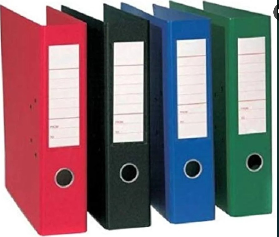 PP COLORED BOX FILE