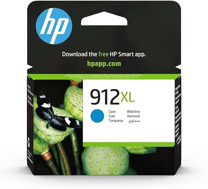 Hp 912XL High Yield Cyan Original Ink Cartridge