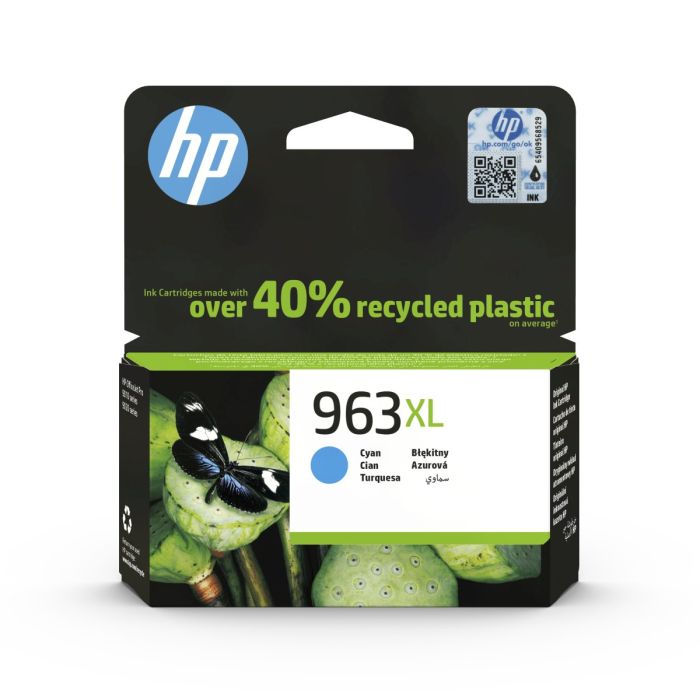 HP 963XL High Yield Cyan Original Ink Cartridge (3JA27AE)
