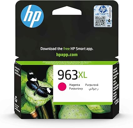 HP 963XL HIGH YIELD ORIGINAL INK CARTRIDGE - MAGENTA