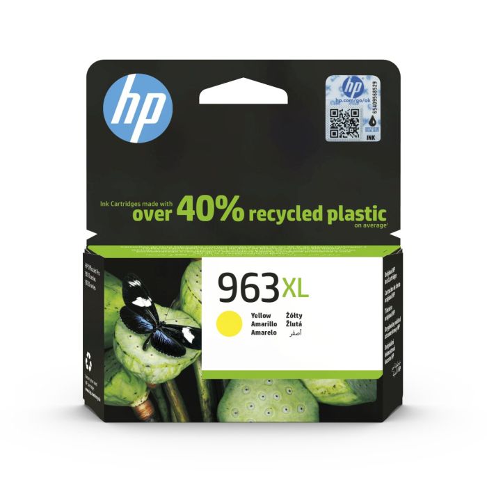 HP 963XL HIGH YIELD ORIGINAL INK CARTRIDGE - YELLOW