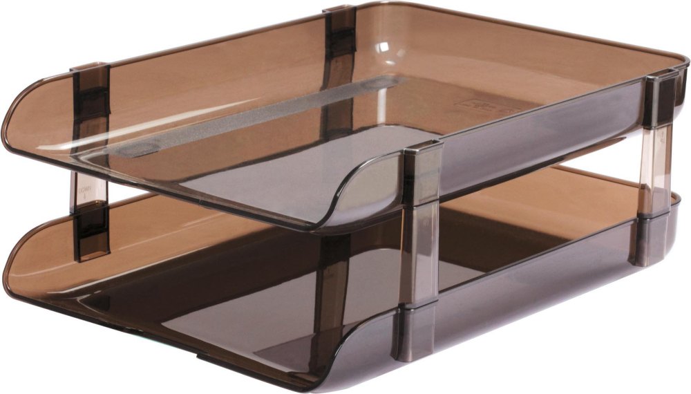 PAPER TRAY SET OF 2 TRAY DESK TOP