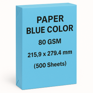 PAPER A4 COLOR BLUE -80G 500X1