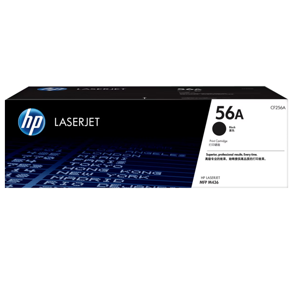 HP 56A BLACK LASERJET TONER CARTRIDGE | CF256A