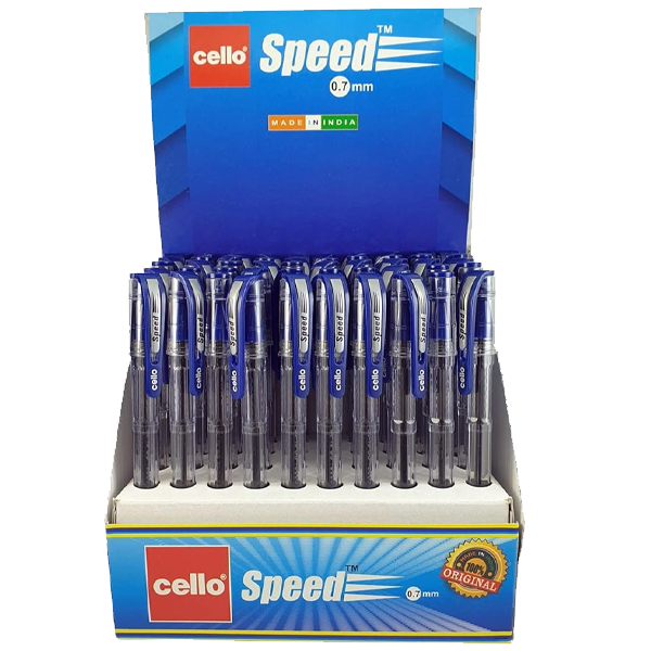 BALL PEN CELLO SPEED 0.7MM (50PCS)
