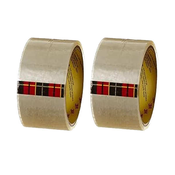 FANTASTICK PACKAGING CLEAR TAPE CLEAR 48MM X 50YARDS 2