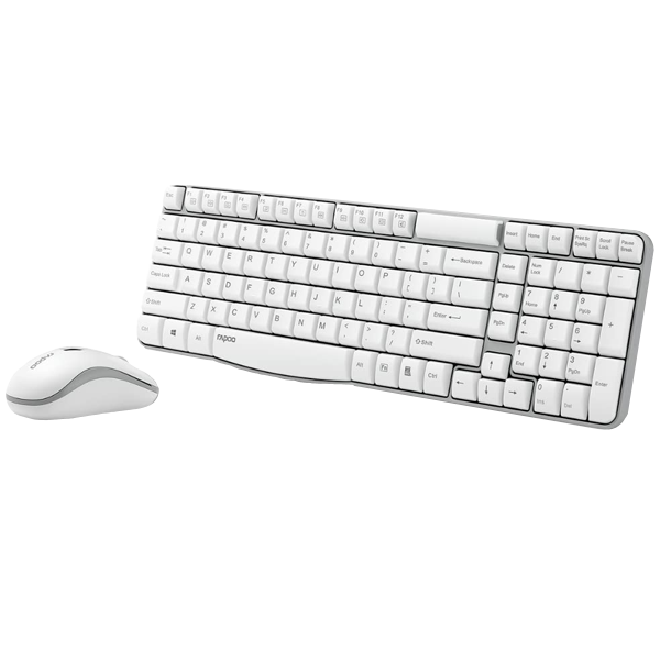 RAPOO X1800S 18458 COMBO WIRELESS (KEYBOARD+MOUSE) BLACK