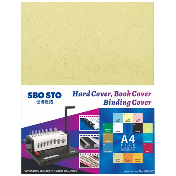 HARD BINDING COVER A4 210X297MM(100SHEETS)