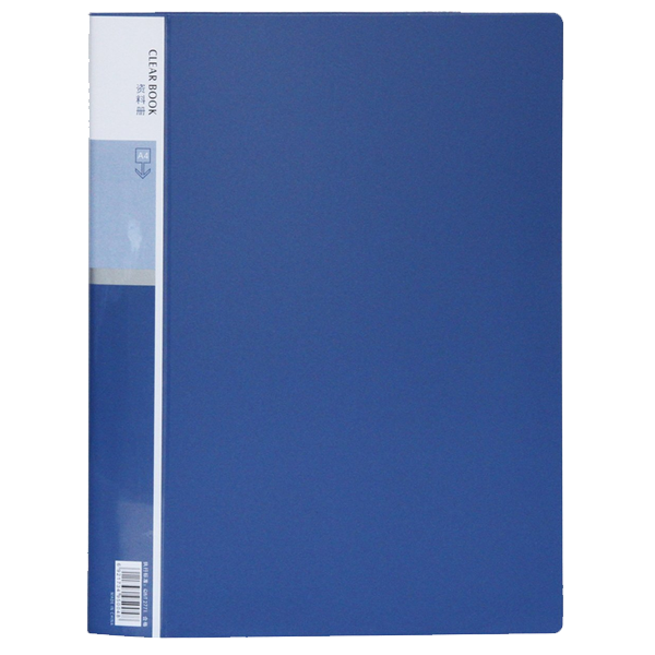 DELI CLEAR BOOK SOFT COVER 40 POCKET