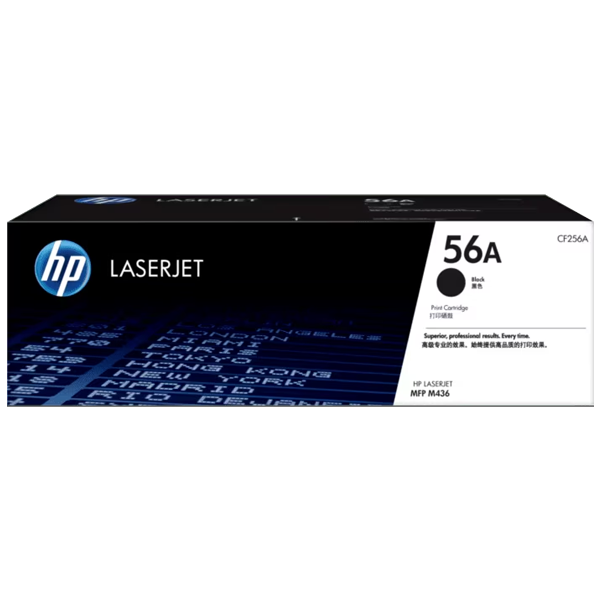 HP 56A BLACK LASERJET TONER CARTRIDGE | CF256A