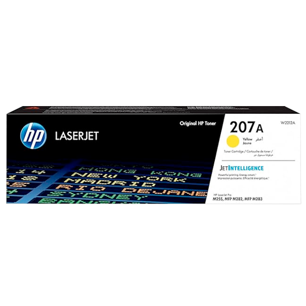 HP 207A W2212A ORIGINAL LASERJET TONER CARTRIDGE YELLOW