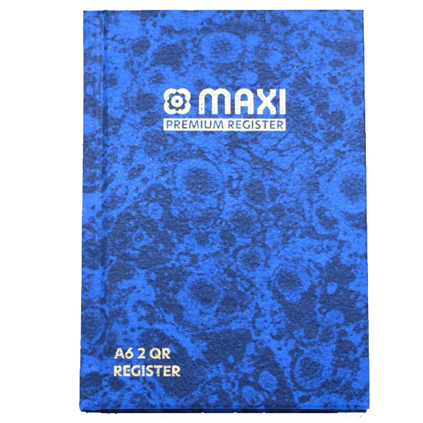 REGISTER BOOK A6 2QR