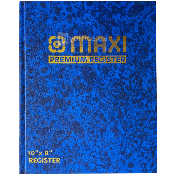 REGISTER BOOK  3QR 10X8