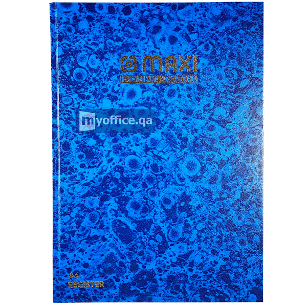 REGISTER BOOK A4 2QR