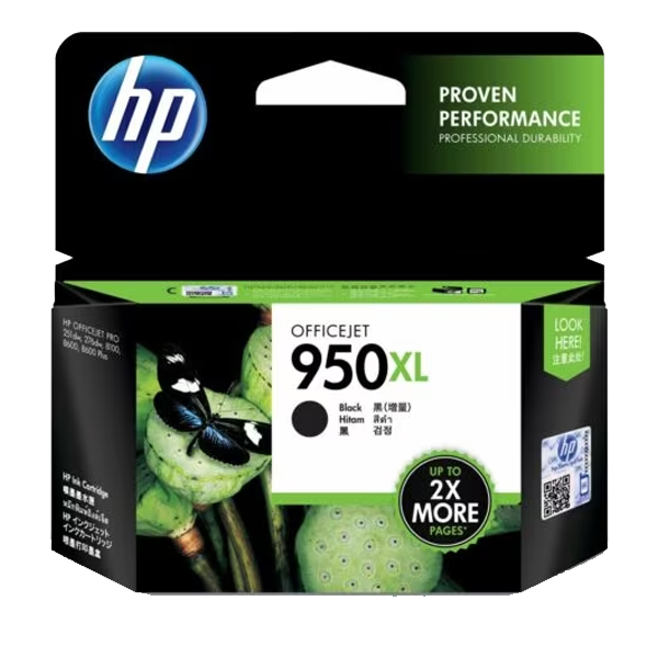 HP 950XL BLACK CARTRIDGE