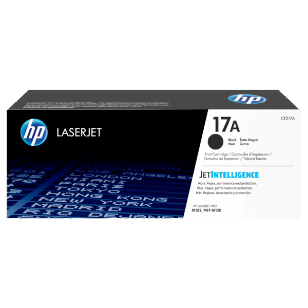 HP 17A Black Toner Cartridge Works with HP LaserJet Pro M102 CF217A