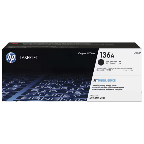 HP 136A BLACK ORIGINAL LASERJET TONER CARTRIDGE