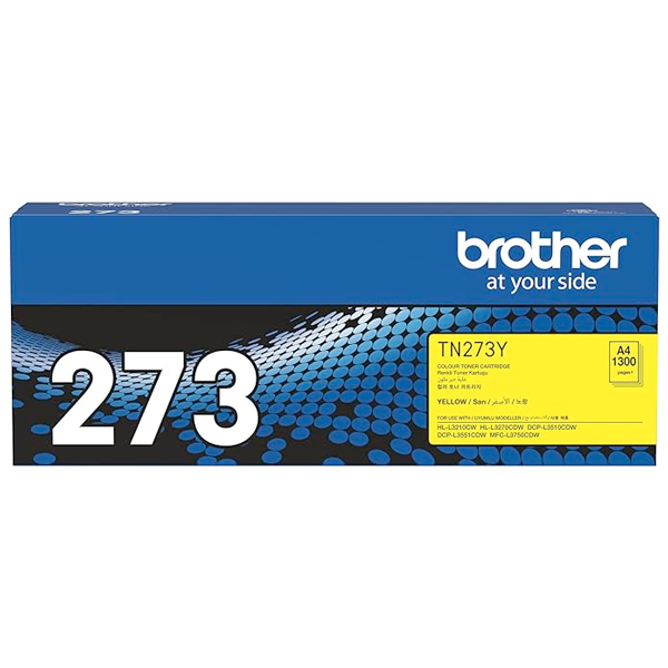 BROTHER TN-273M GENUINE COLOR TONER CARTRIDGE, CYAN
