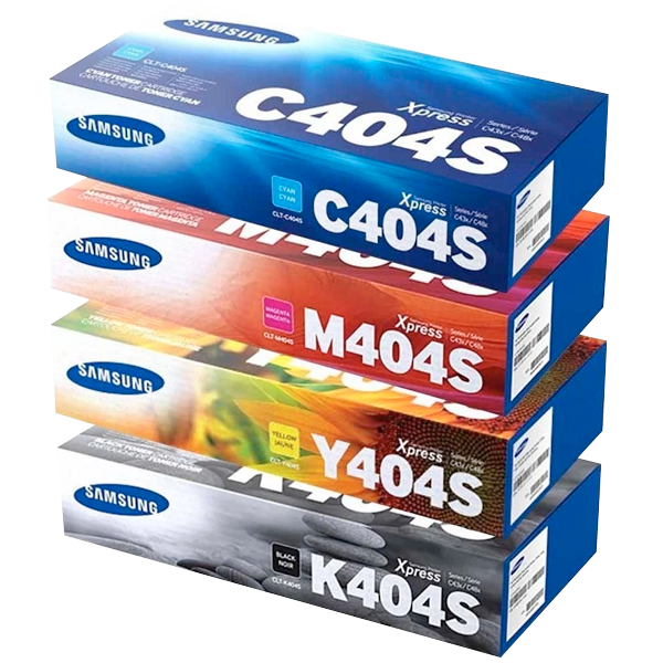 SAMSUNG TONER (404S) VALUE PACK SET | CLT-P404C