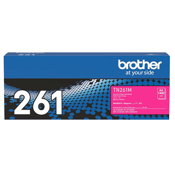 BROTHER TN-261M MAGENTA TONER CARTRIDGE