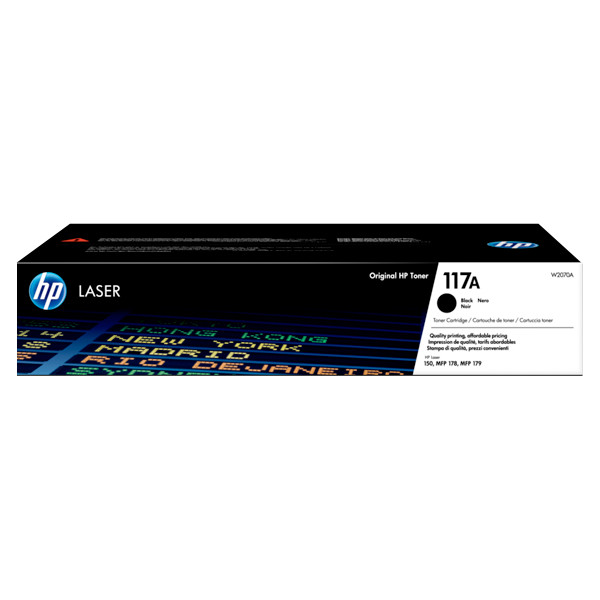 HP 117A BLACK ORIGINAL LASER TONER CARTRIDGE
