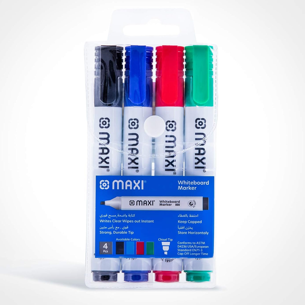WHITE BOARD MARKER 800 SET OF 4 (MAXI)