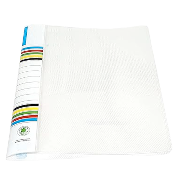 REPORT FILE, A4, 160 SHEET CAPACITY, ONE SIDE CLEAR ( TRANSPARENT )