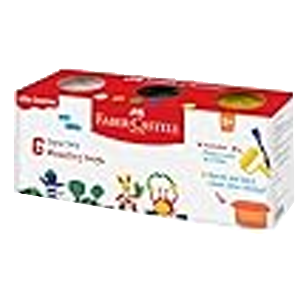 MODELLING DOUGH 6 (FABER-CASTELL) 6+