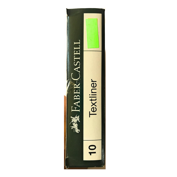 FABER CASTELL TEXTLINER HIGHLIGHTER GREEN